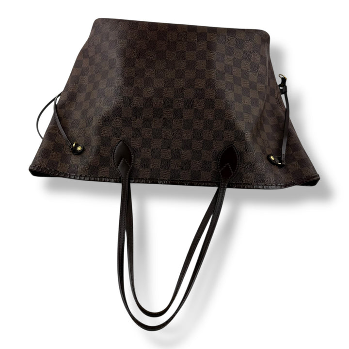 Louis Vuitton Brown Damier Neverfull MM Handbag