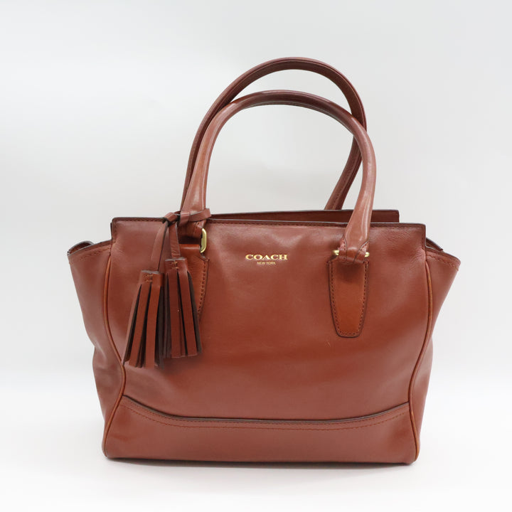 Coach Burnt Orange Legacy Candace Carryall