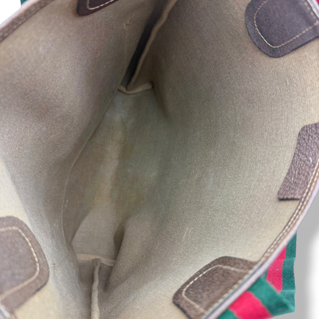 Gucci GG Canvas Beige Tote Bag