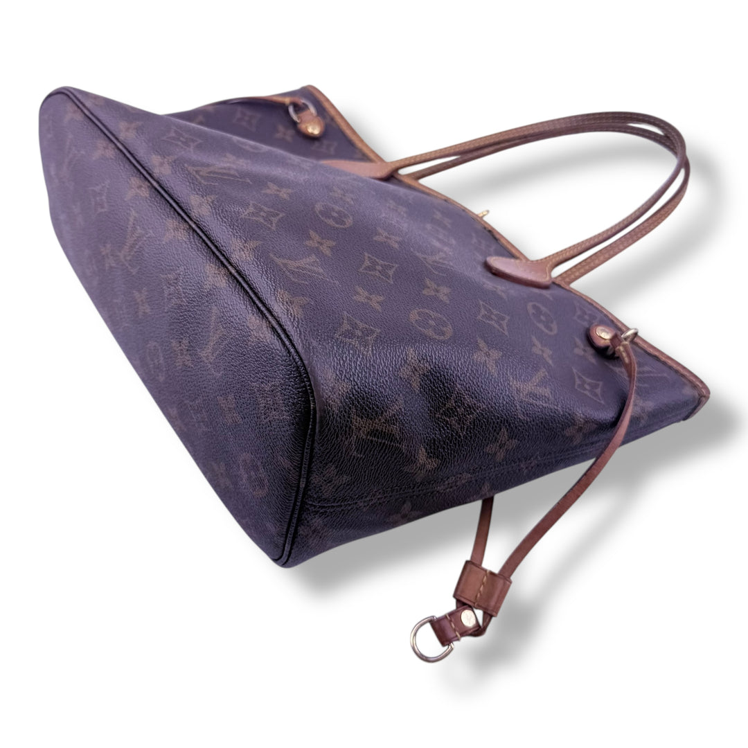 Louis Vuitton Brown Monogram Neverfull PM Handbag