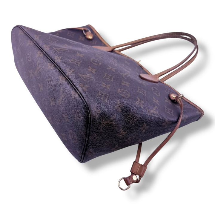 Louis Vuitton Brown Monogram Neverfull PM Handbag