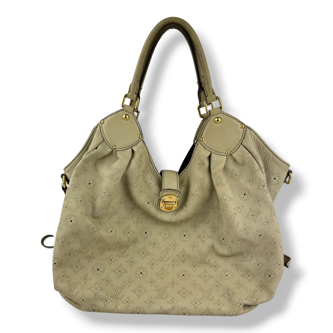 Louis Vuitton Monogram Olive Mahina Leather Surya Tote Bag