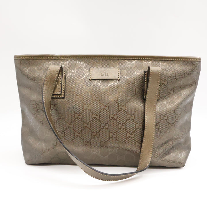 Gucci GG Gold Imprime Canvas Tote Bag