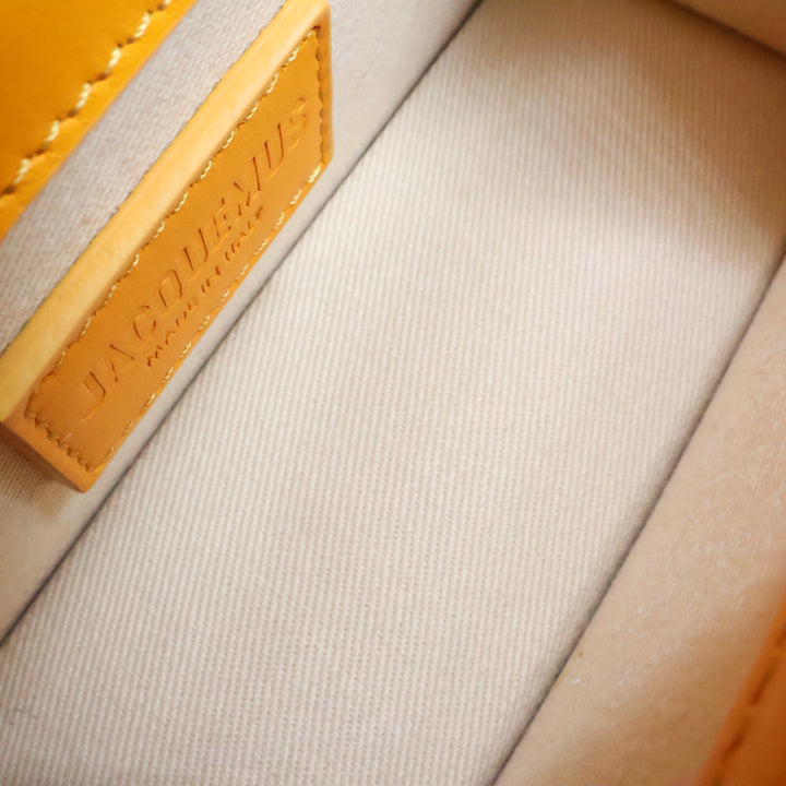 Jacquemus Le Bambino Mini Orange Handbag No Strap