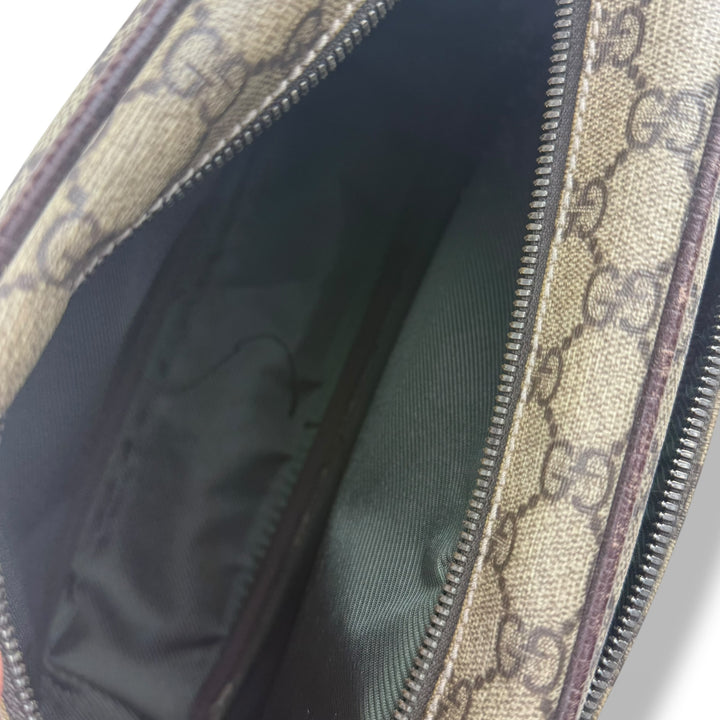 Gucci Supreme Beige Crossbody Camera Bag