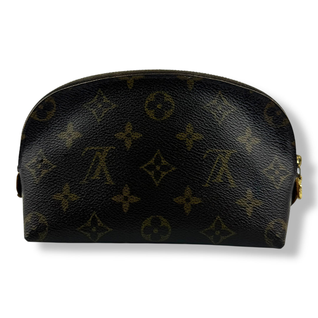 Louis Vuitton Brown Monogram PM Travel Cosmetic Pouch