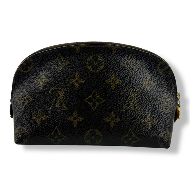 Louis Vuitton Brown Monogram PM Travel Cosmetic Pouch