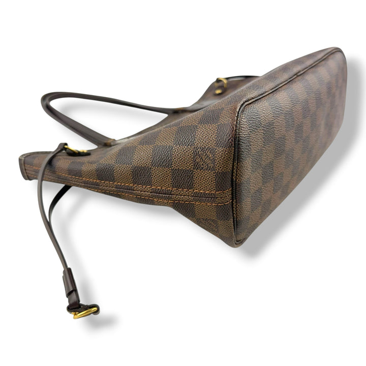 Louis Vuitton Brown Damier Neverfull PM Handbag