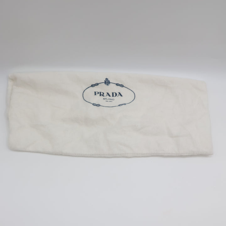 Prada Beige Nylon Re-Nylon Re-Edition 2000 Pochette Handbag