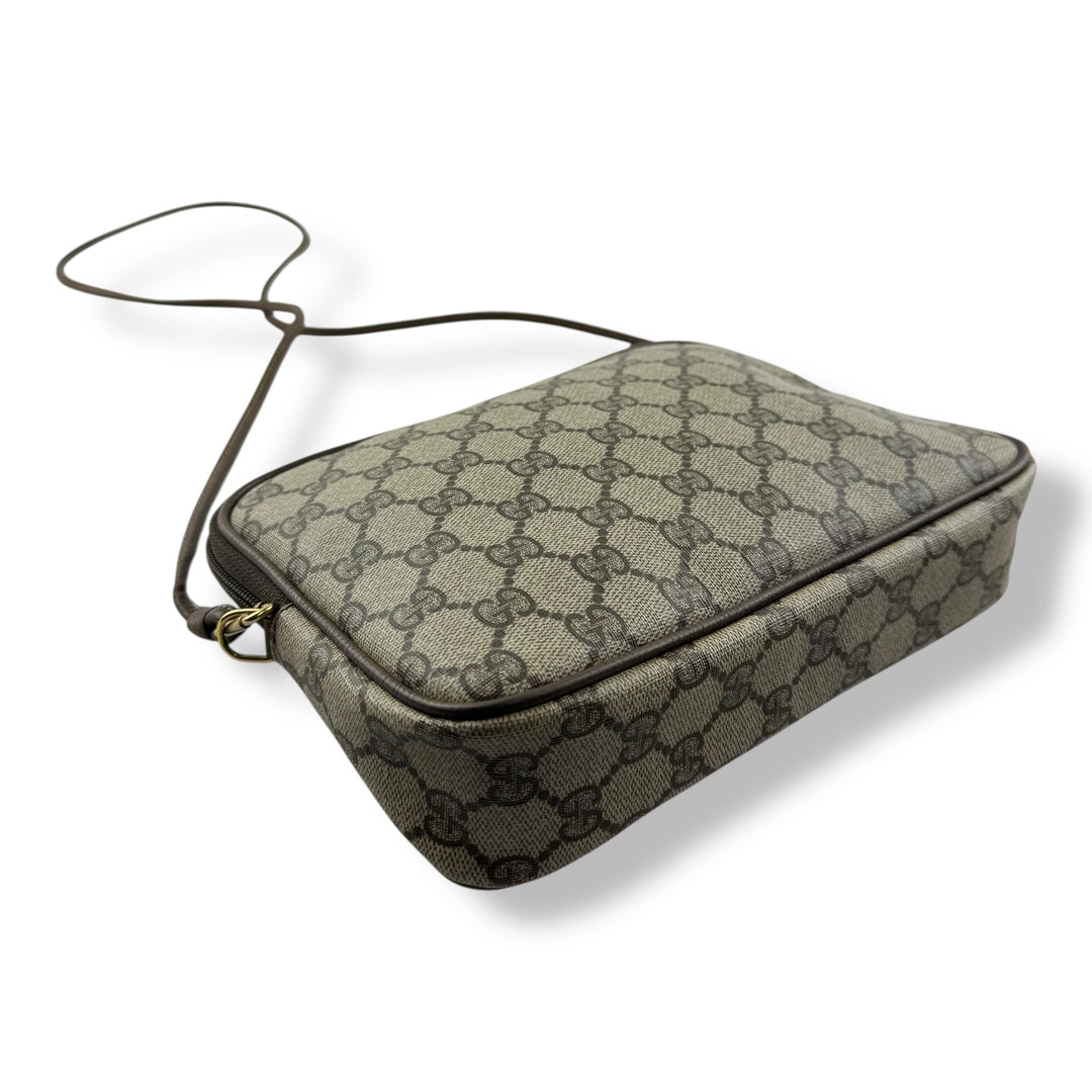 Gucci GG Monogram Beige Shoulder Bag