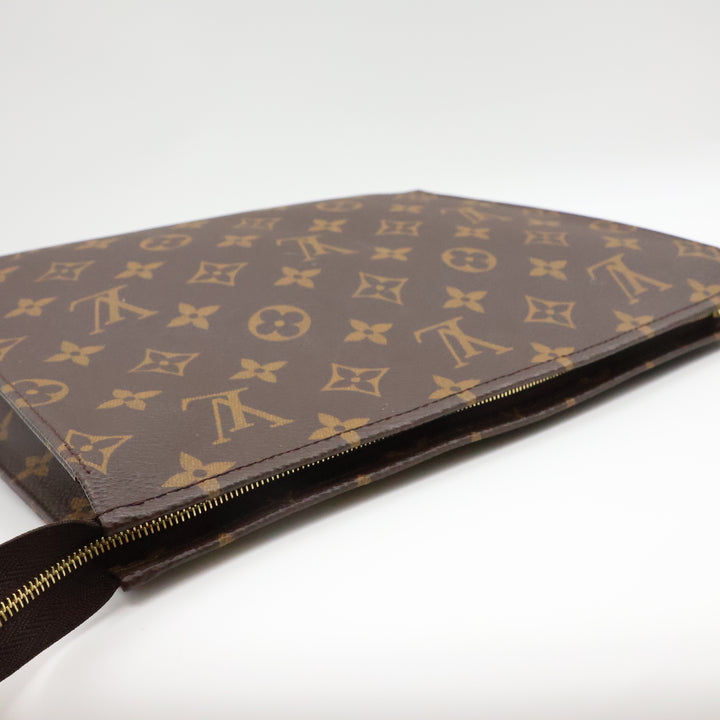 Louis Vuitton Brown Monogram Toiletry Pouch 26 Bag