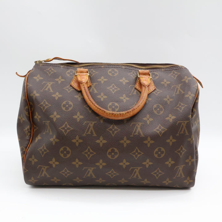 Louis Vuitton Speedy 30 Brown Monogram Handbag