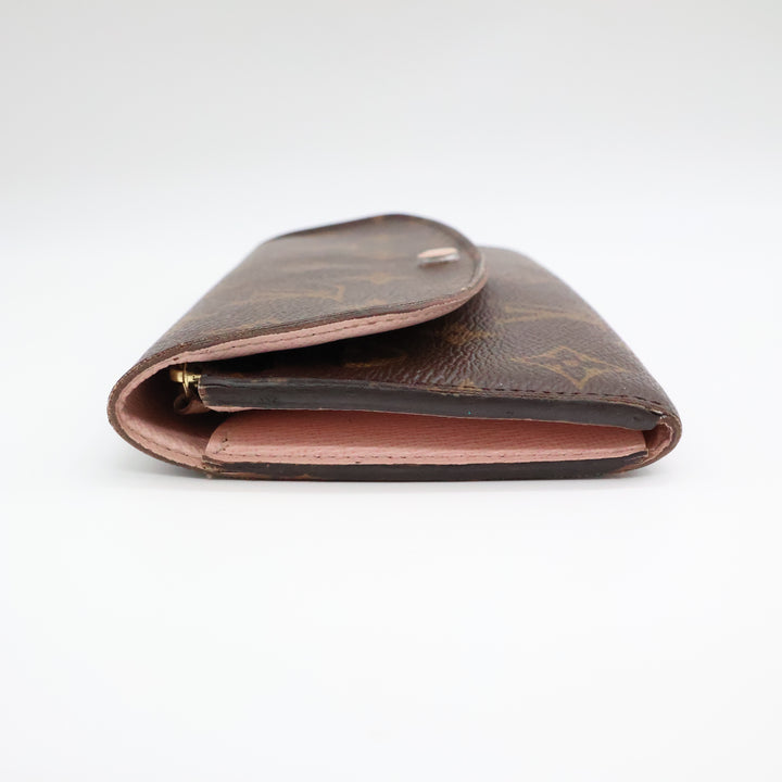 Louis Vuitton Emilie Brown Monogram Femme Wallet