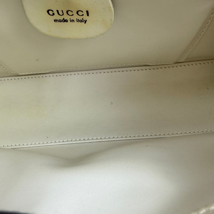 Gucci GG White Shoulder Handbag