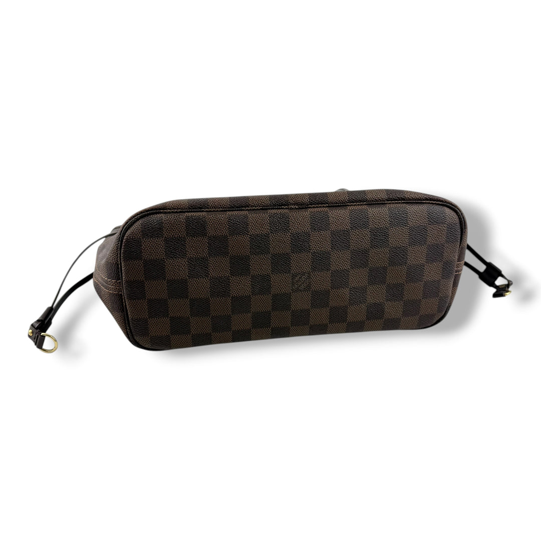 Louis Vuitton Brown Damier Neverfull PM Handbag