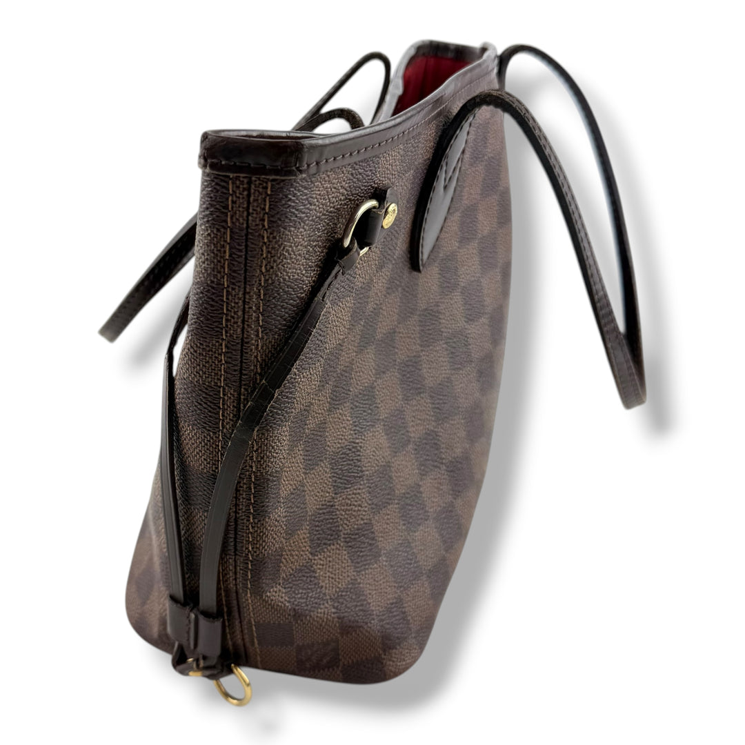Louis Vuitton Brown Damier Neverfull PM Handbag