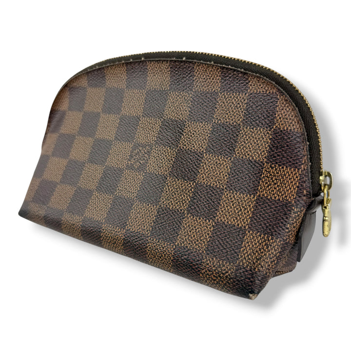 Louis Vuitton Brown Damier Travel Cosmetic PM Pouch