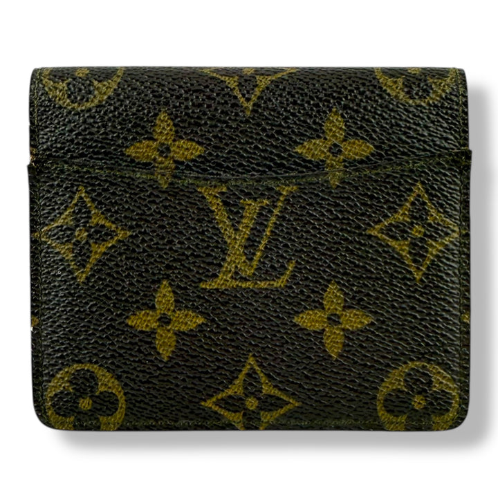 Louis Vuitton Vintage Brown Monogram Card Wallet
