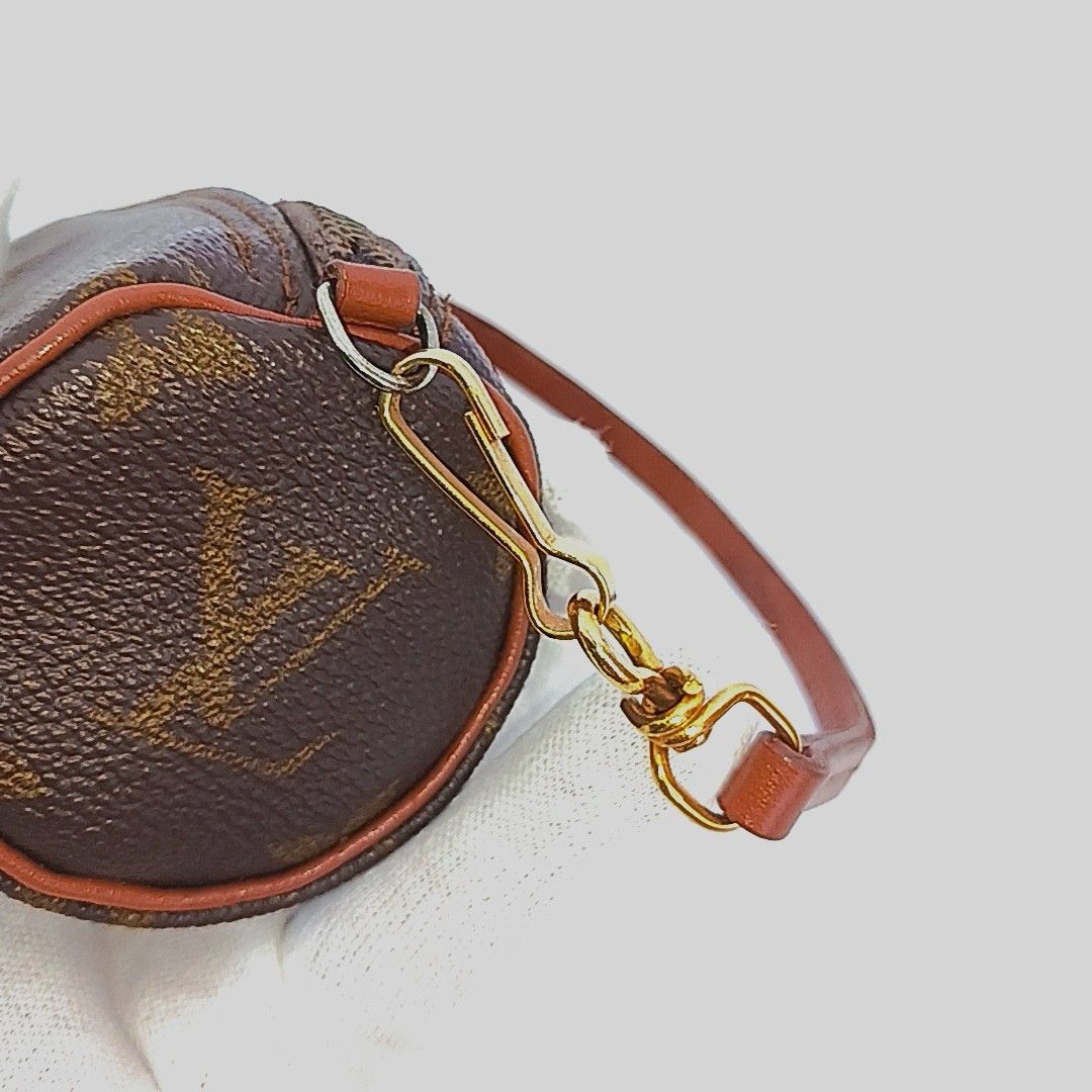 Louis Vuitton Vintage Brown Monogram Mini Papillon Pouch