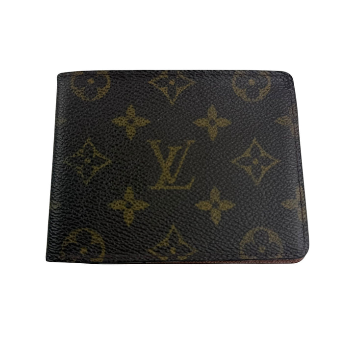 Louis Vuitton Vintage Bifold Brown Monogram Wallet