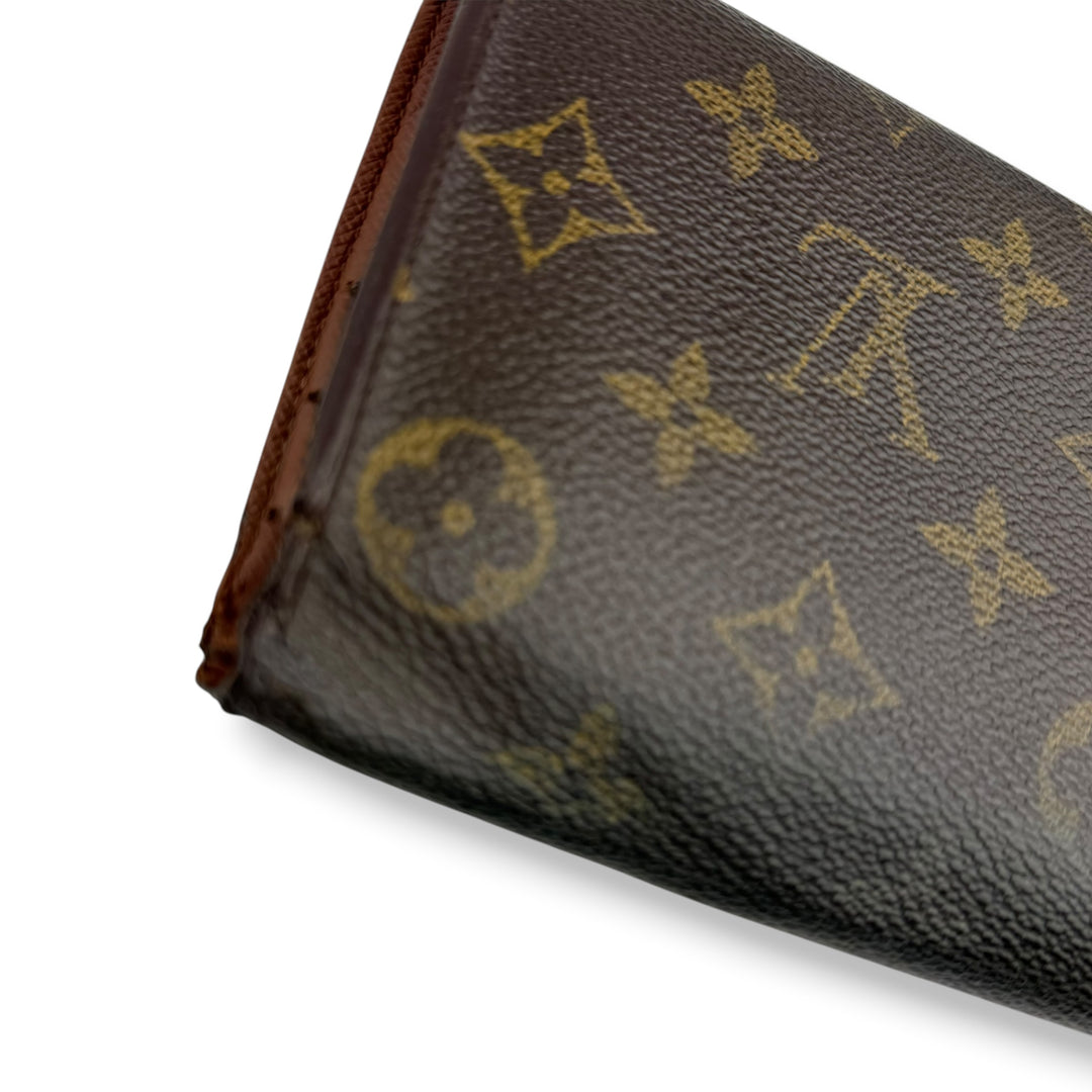 Louis Vuitton Trifold Brown Monogram Femme Wallet