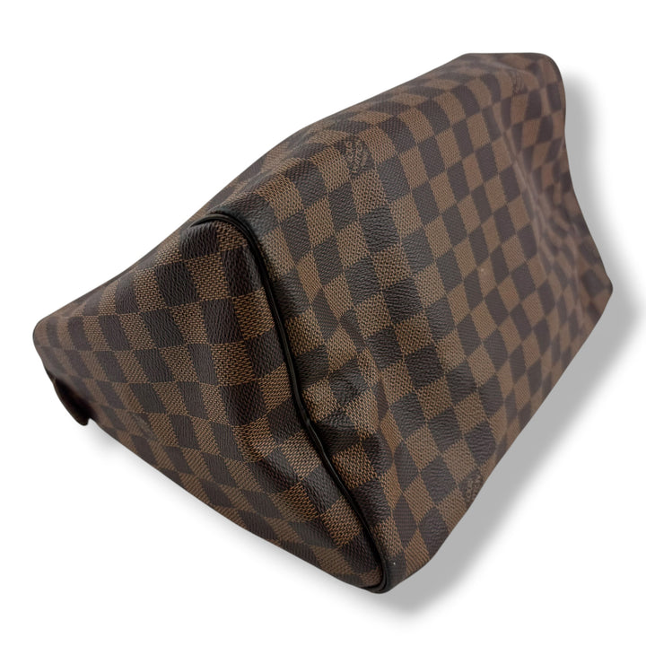 Louis Vuitton Speedy 30 Brown Damier Ebene Handbag