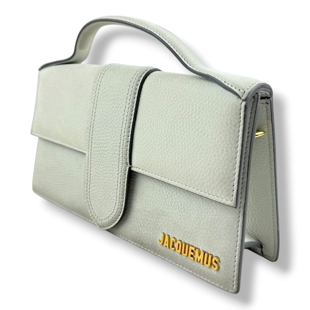 Jacquemus Grey Le Grand Bambino Crossbody Handbag