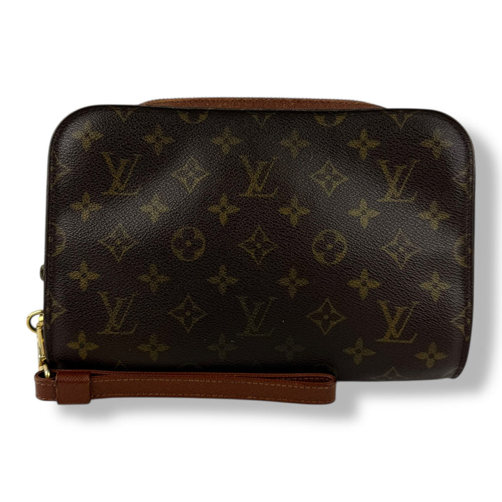Louis Vuitton Brown Monogram Orsay Clutch Bag