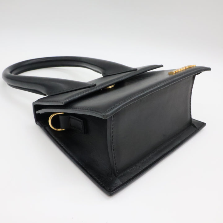 Jacquemus Le Chiquito Medium Black Moyen Crossbody Handbag