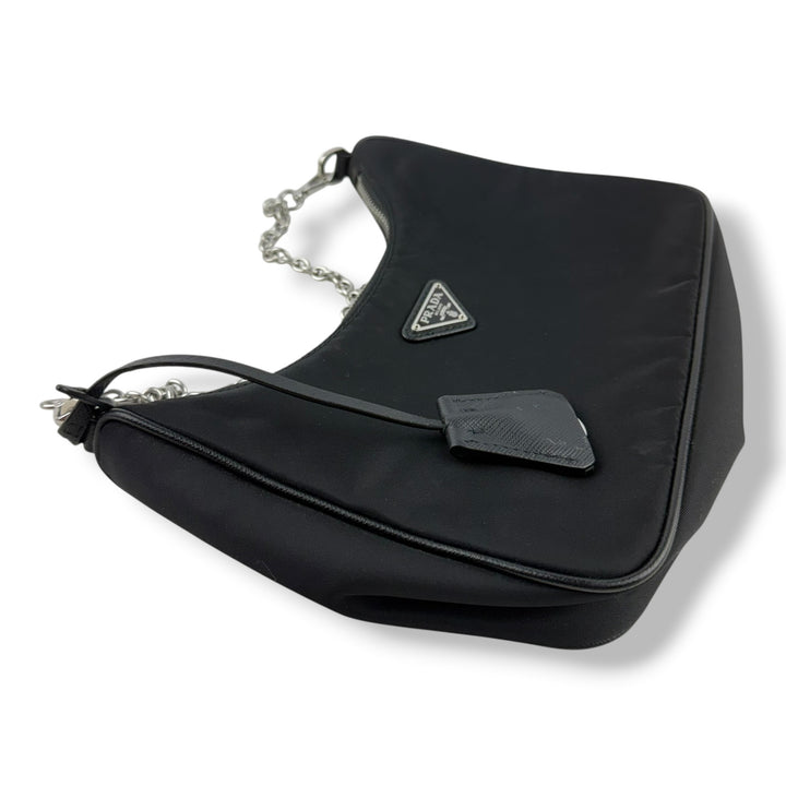 Prada Re-Editon 2005 Black Re-Nylon Handbag