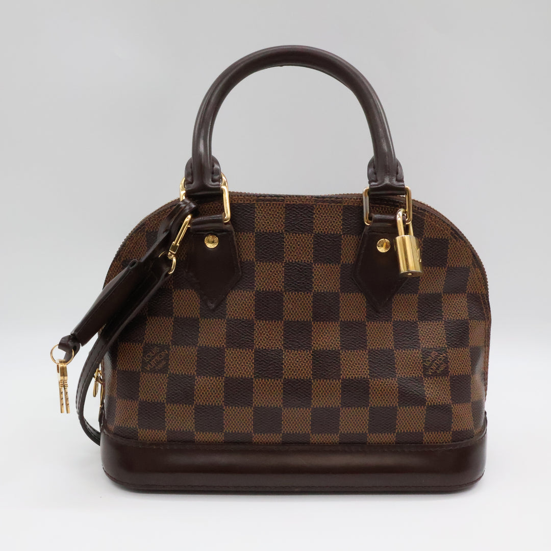 Louis Vuitton Brown Damier Ebene Alma BB Handbag