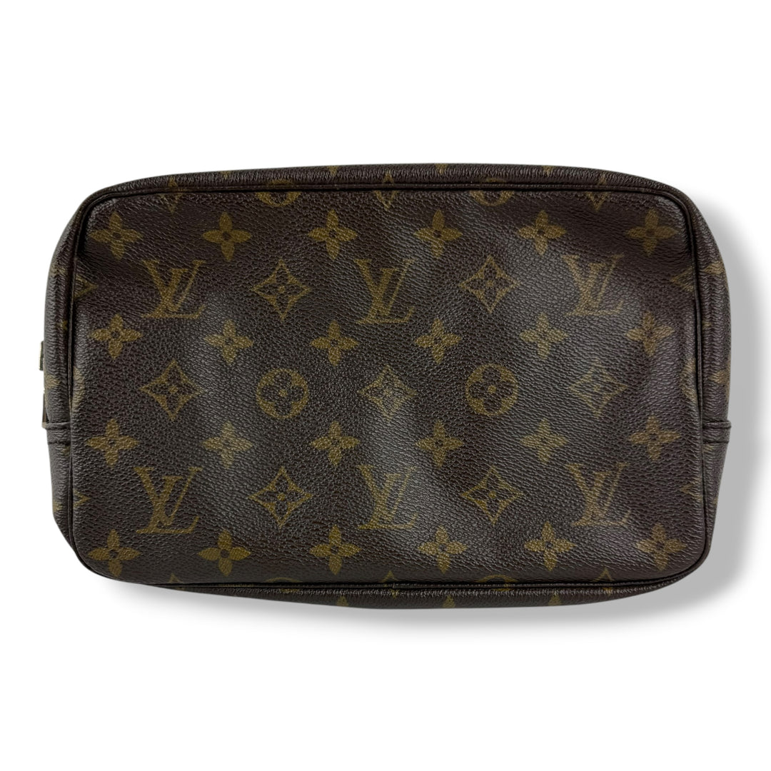 Louis Vuitton Toiletry Wash Bag Brown Monogram Toiletry Pouch