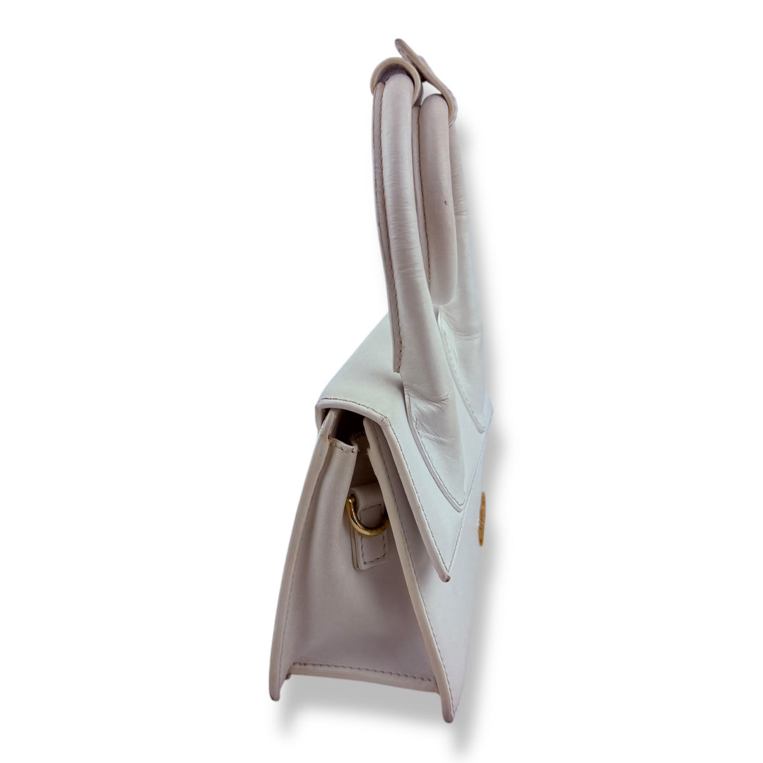 Jacquemus Le Chiquito Noeud White Crossbody Handbag