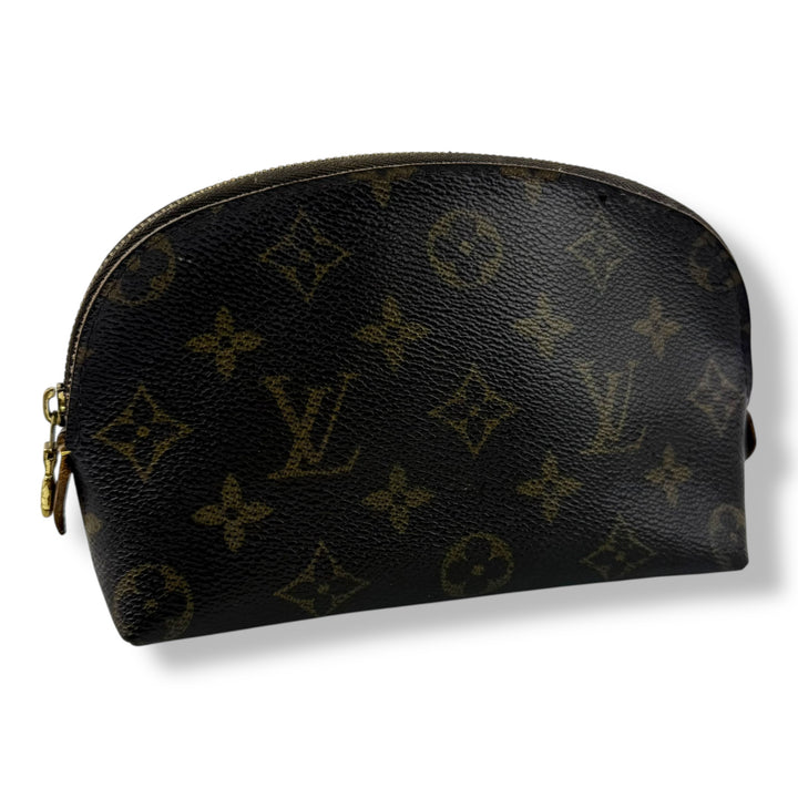 Louis Vuitton Brown Monogram PM Travel Cosmetic Pouch