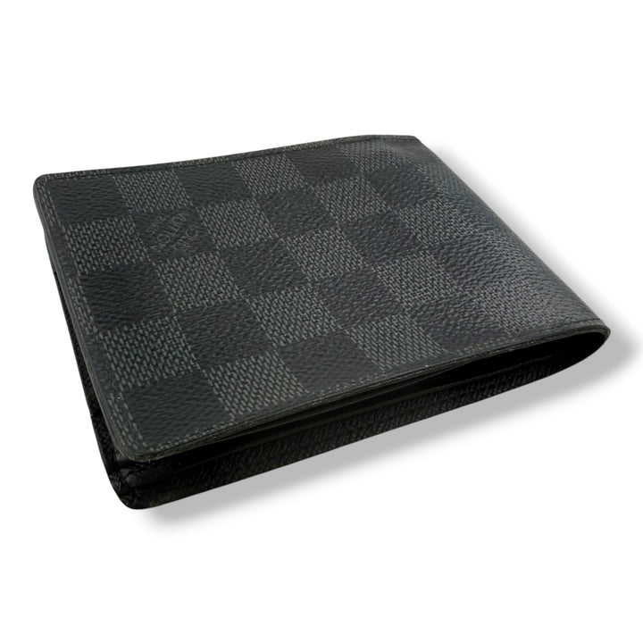 Louis Vuitton Vintage Bifold Damier Graphite Wallet