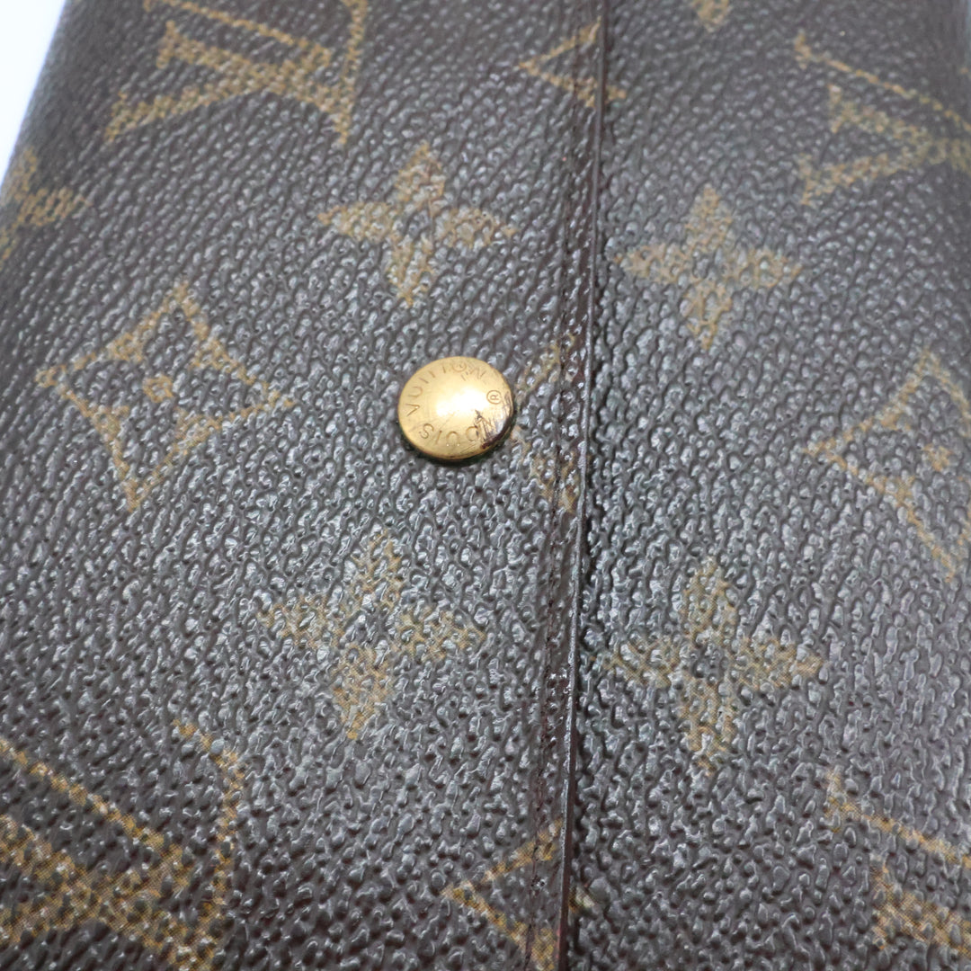Louis Vuitton Sarah Brown Monogram Femme Wallet 8601