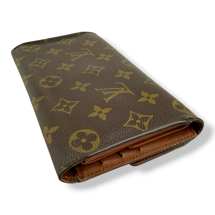 Louis Vuitton Trifold Brown Monogram Femme Wallet