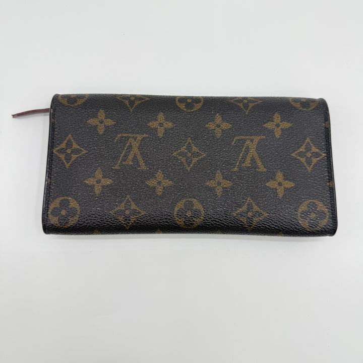 Louis Vuitton Emilie Brown Monogram Femme Wallet