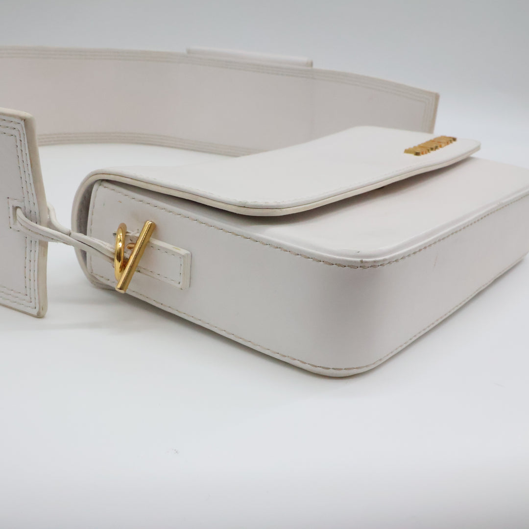 Jacquemus Le Carinu White Handbag