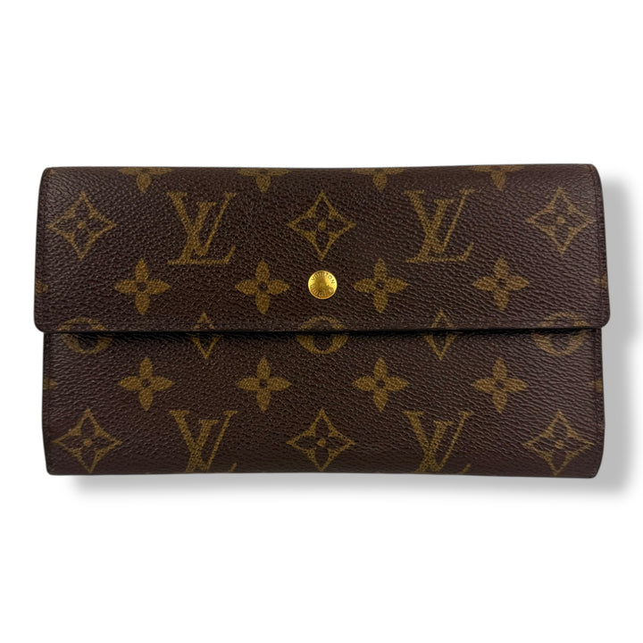 Louis Vuitton Trifold Brown Monogram Femme Wallet
