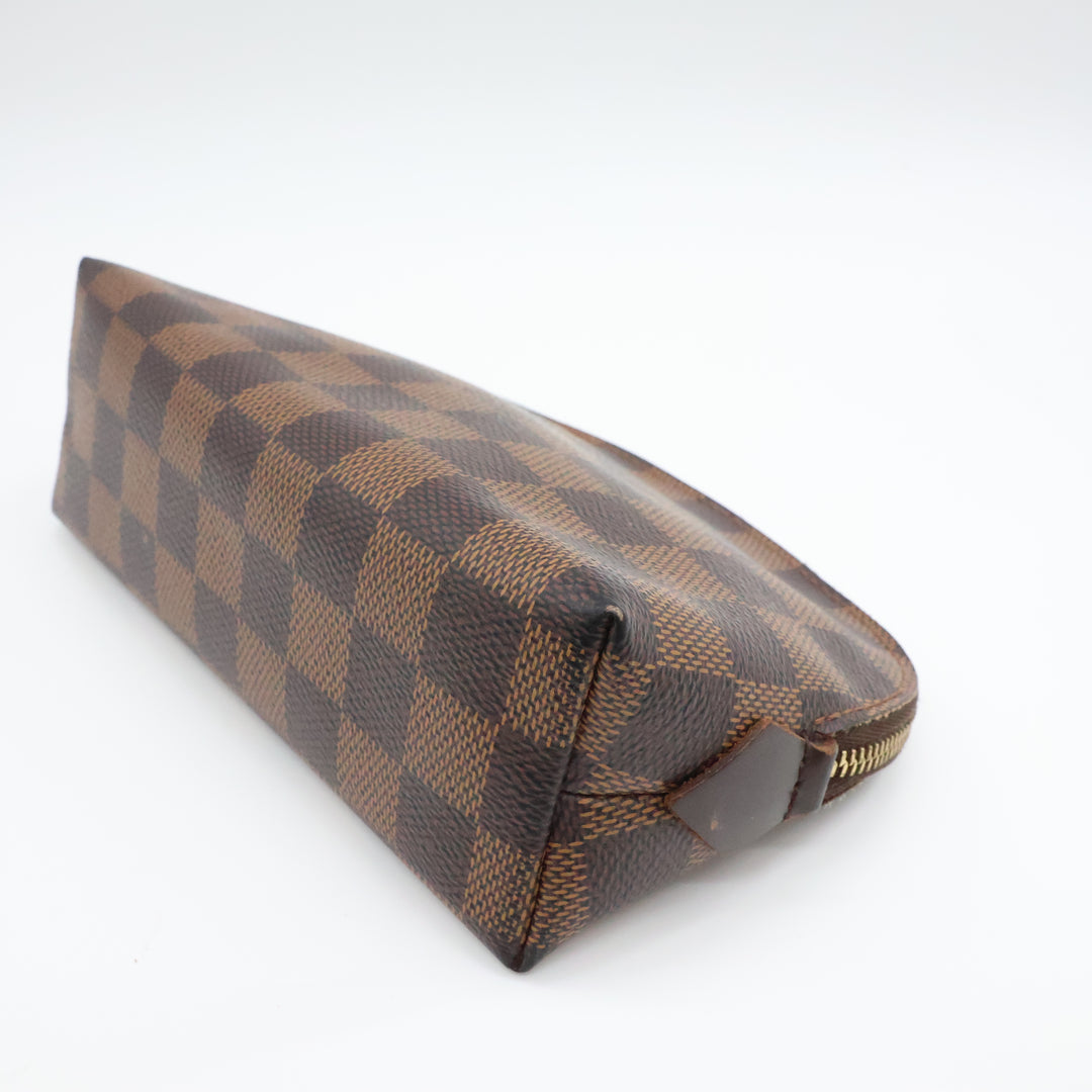 Louis Vuitton Brown Damier Travel Cosmetic PM Pouch