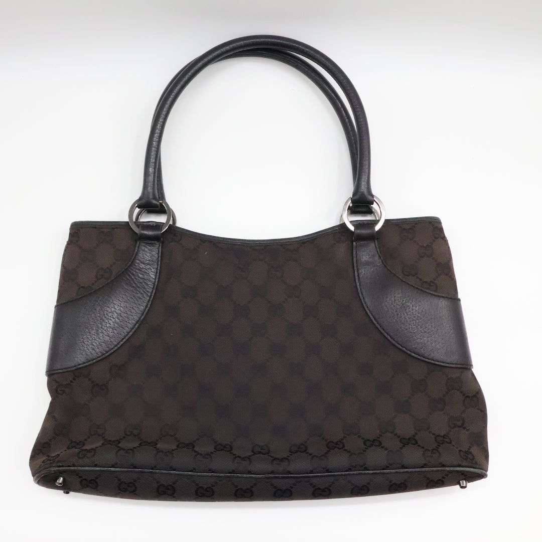 Gucci GG Black Monogram Tote Handbag