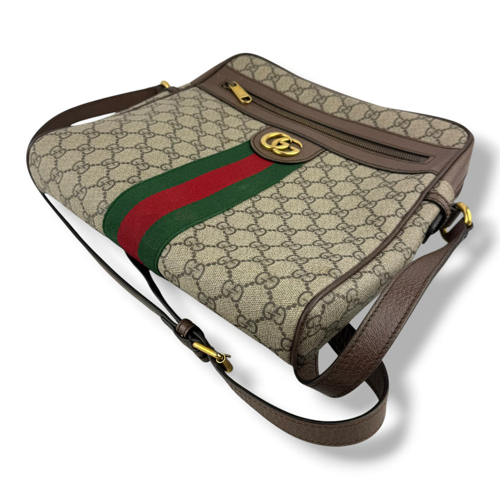 Gucci Messenger GG Ophidia Beige Bag