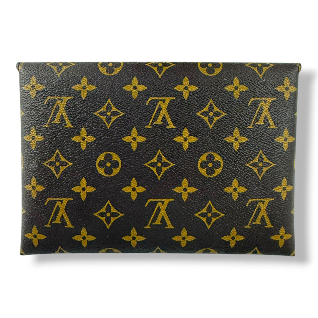 Louis Vuitton Brown Monogram Kirigami Clutch Pouch