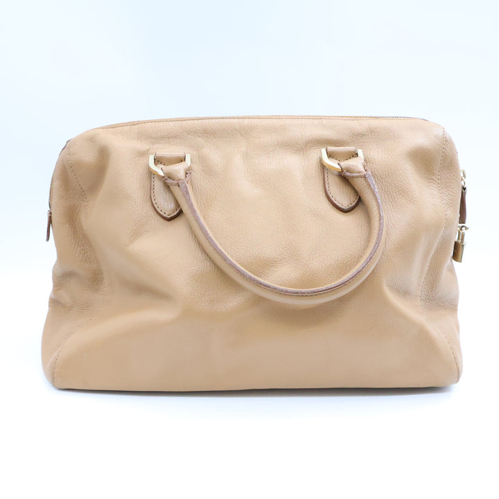 Mulberry Del Ray Beige Tote Handbag