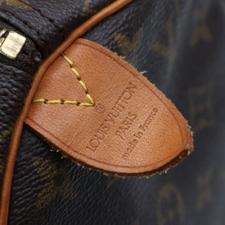 Louis Vuitton Brown Monogram Speedy 40 Handbag
