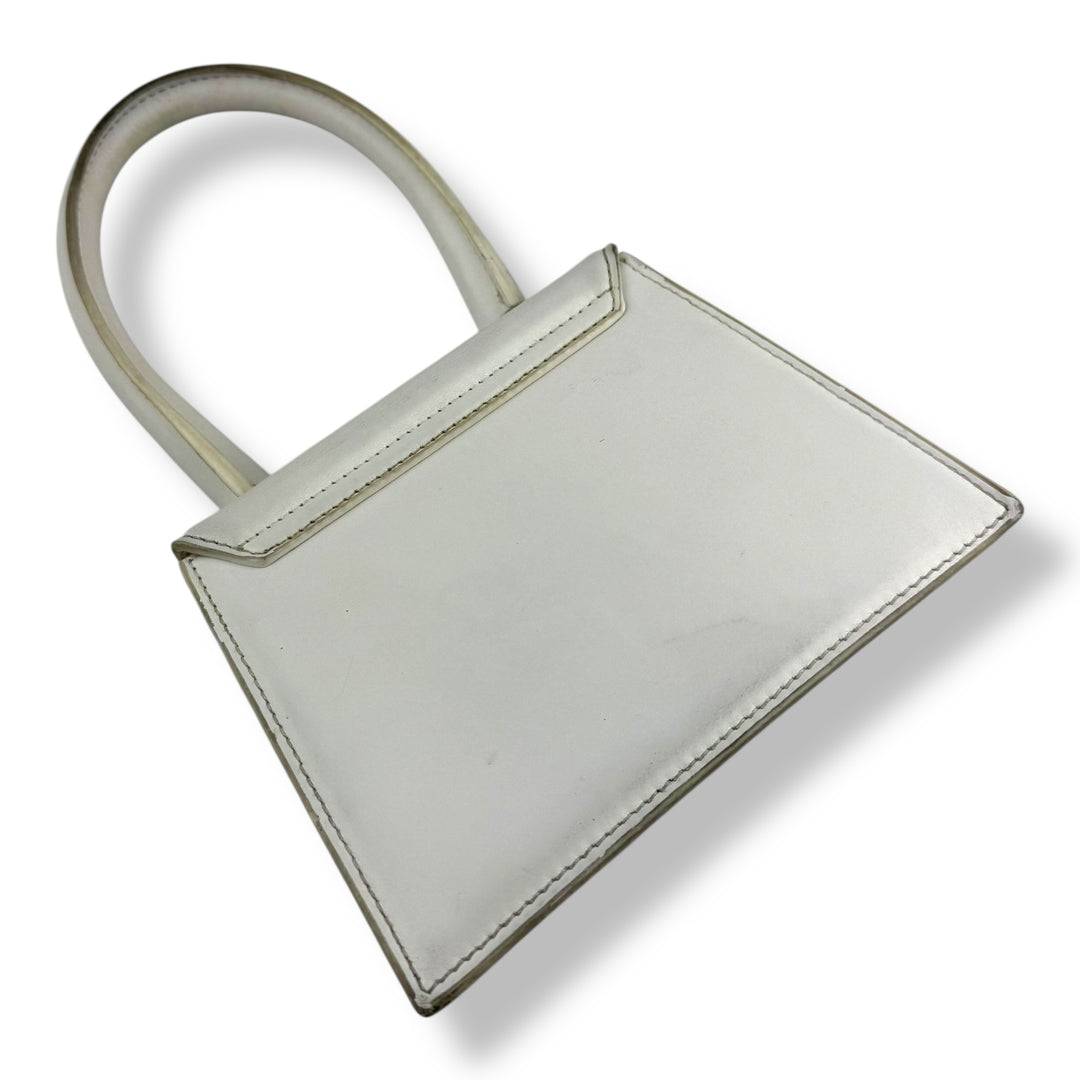 Jacquemus Le Chiquito Medium White Moyen Crossbody Handbag