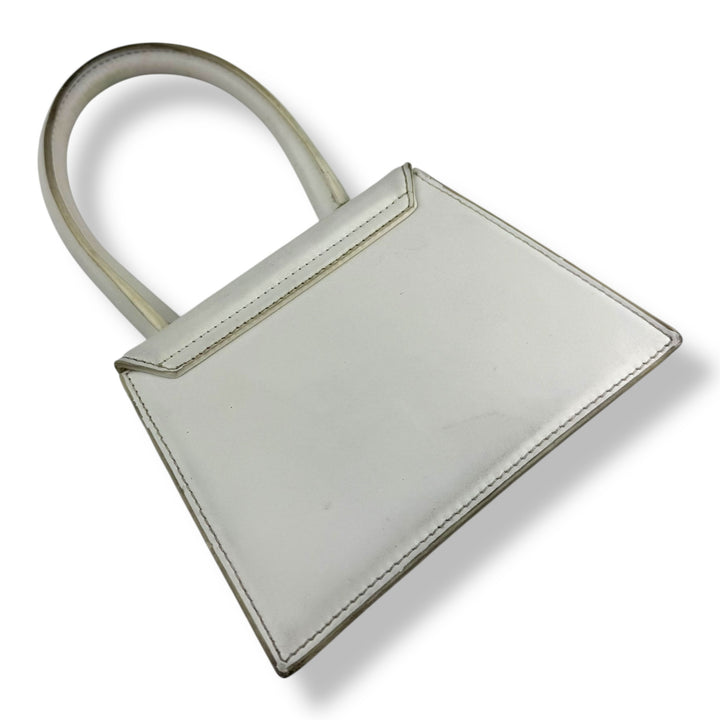 Jacquemus Le Chiquito Medium White Moyen Crossbody Handbag