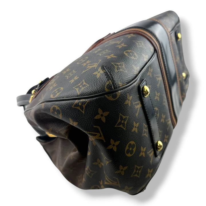 Louis Vuitton Limited Edition Noir Monogram Mirage Griet Handbag