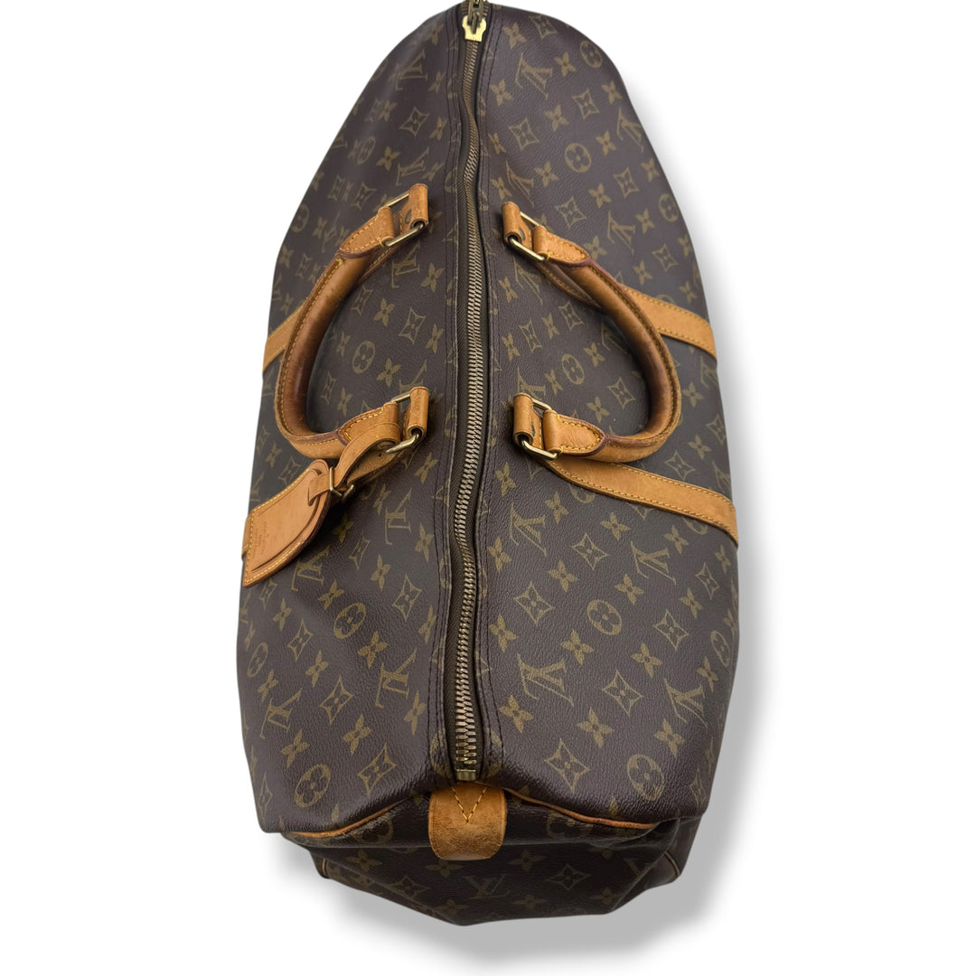 Louis Vuitton Vintage Brown Monogram 50 Keepall Duffle Bag